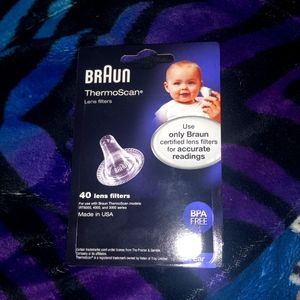 NWT BRAUN ThermoScan®️ Lens Filters (EAR) BPA FREE 40 Count